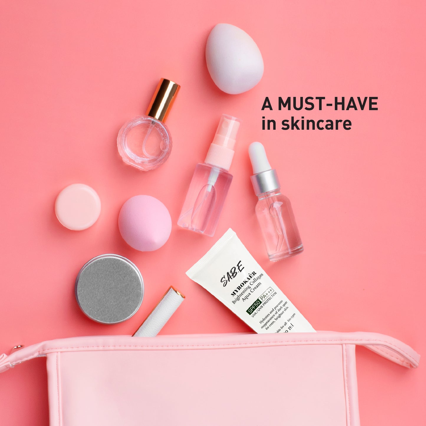 MYROKAÉR Brightening Collagen Aqua Cream SPF50 PA+++ UVA/UVB Protector