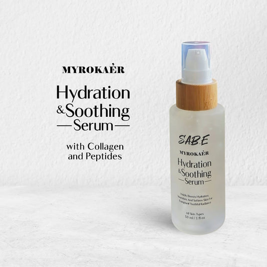 MYROKAÉR Hydration and Soothing Serum with Collagen and Peptides